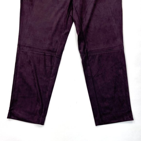 J Jill Wearever Collection‎ Velveteen Pants Women MP NWT Elastic waist Pockets - Picture 4 of 10